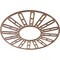 Ekena Millwork Hale Wood Fretwork Pierced Ceiling Medallion, Walnut, 24"OD x 8 3/4"ID x 3/8"T CMWP24X24X0375HHWA - alternate 5
